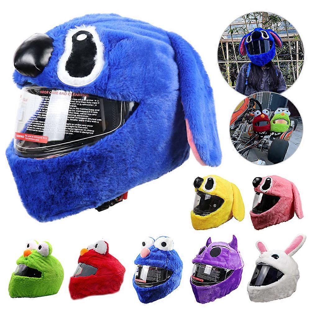 Copricasco In Peluche Per Moto – Custodia Protettiva A Forma Di Animale, Antipolvere E Divertente, Taglia Unica