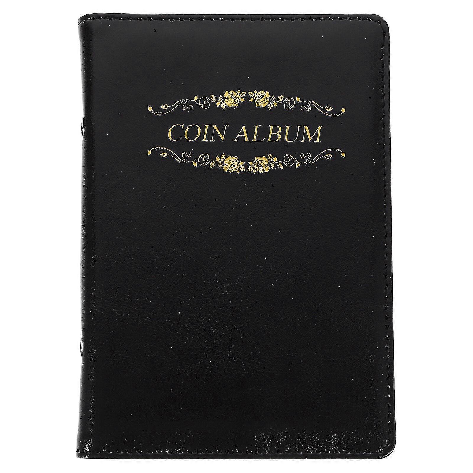 Coin Book Coins Display Storage Case Antique Coin Collector Book Coin Storage Organizer Coin Holder