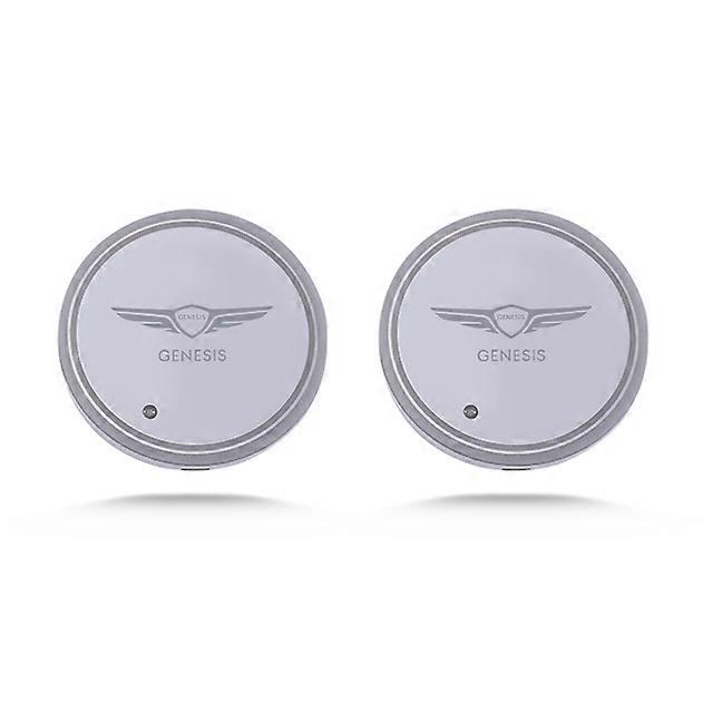 2pcs 7 Colorful Intelligent Led Water Cup Luminous Coaster For Hyundai N NLINE Tucson Santafe Solaris Creta Ix35 IX20 I30 Sonata