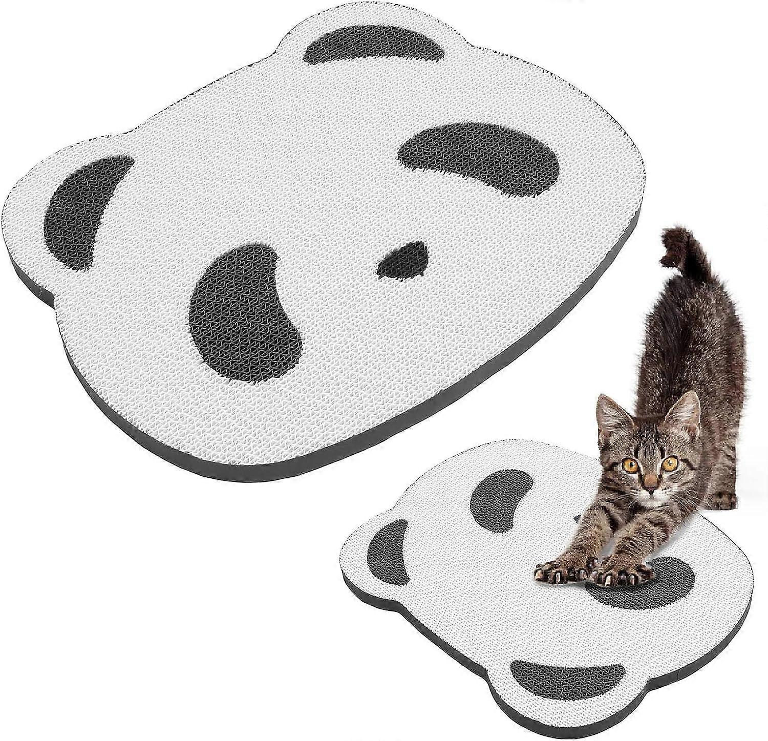 Cat Scratcher Mat,Corrugated Claw Cat Scratch Pad,Horizontal Floor Cat Scratching Pads Rug for Indoor Cats Grinding Claws Nails
