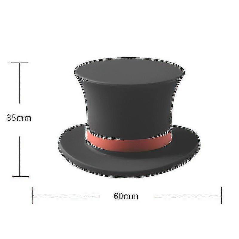 1pc Magic Hat Shape Champagne Cork / Reusable Sealing Machine Wine Stopper