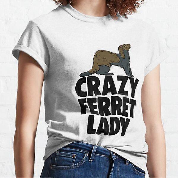 Crazy Ferret Lady Classic Tričko-RK35813