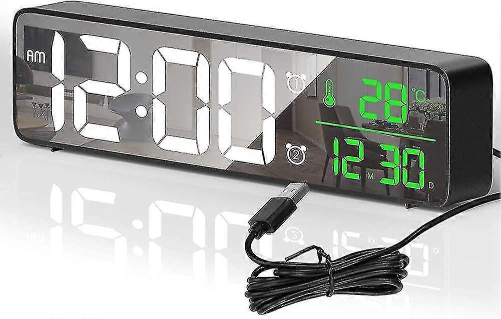 Digital Alarm Clock, Alarm Clock Digital Alarm Clock With 40 Ring Tones