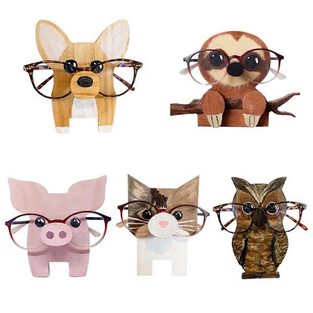 Eyeglasses Holder Animal Shaped Stand Bedroomupport Indoor Home Display