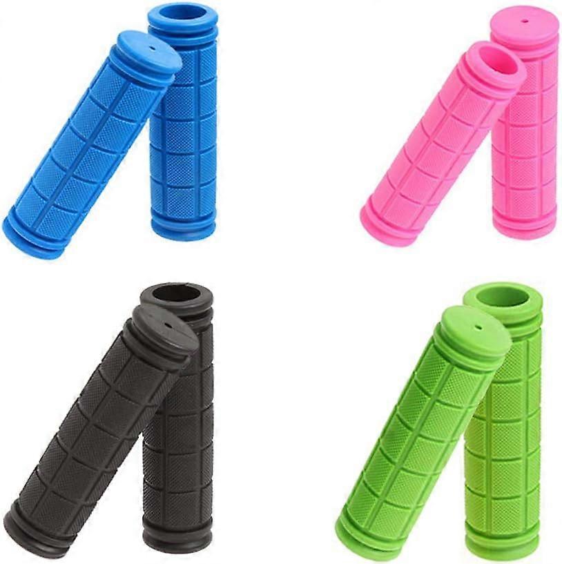 Non-Slip Rubber Bicycle Grips - Twist Shifter Handlebar Grips for Various Bikes
