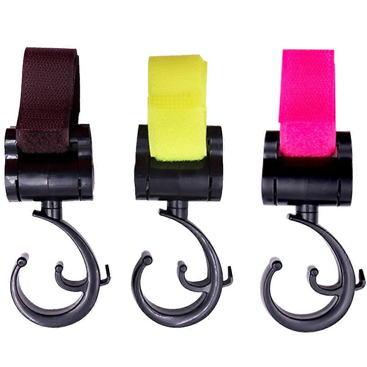 Helmet Hook 360 Degree Rotating Fastener Tape Strong Load Bearing No Punching Easy Installation