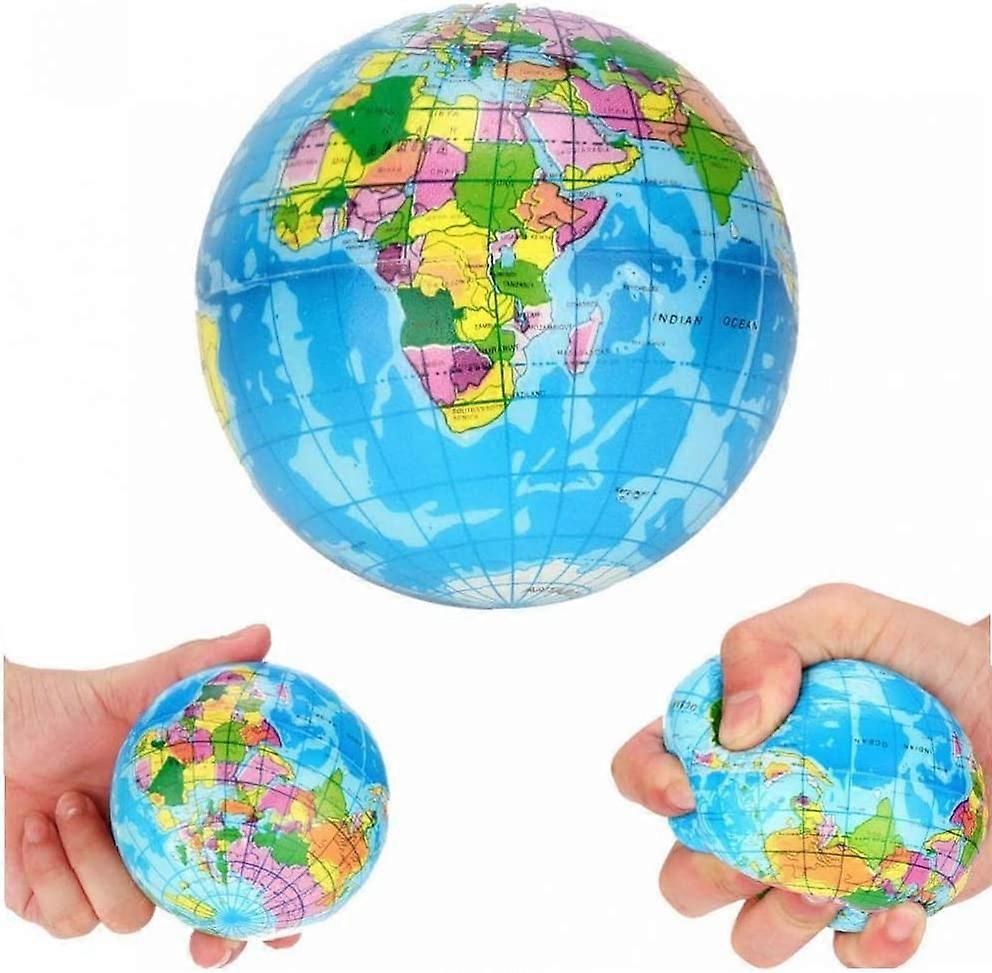 Stress Relief Balls World Map Globe Ball Planet Earth for Boy