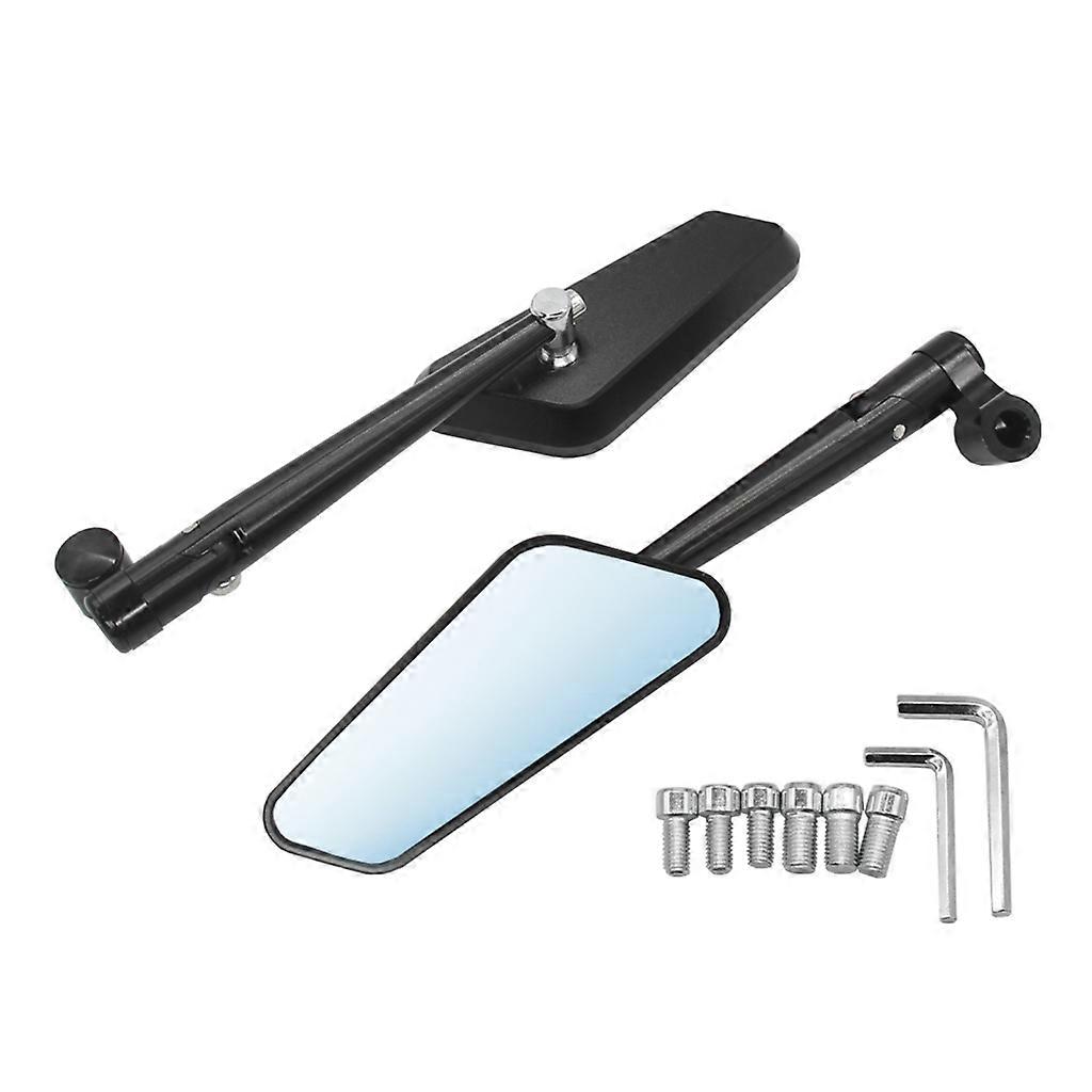 Motorcycle Rearview Mirrors Motorcycle Handlebar Black Rearview Side Mirror