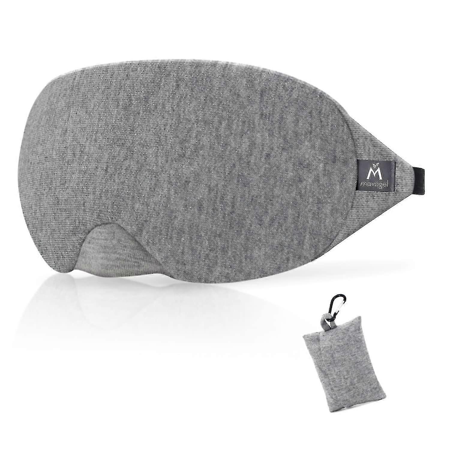 Cotton Sleep Mask - Updated Design Light Blocking Eye Mask Soft And Comfortable Sleep Goggles For Men Women Excellent