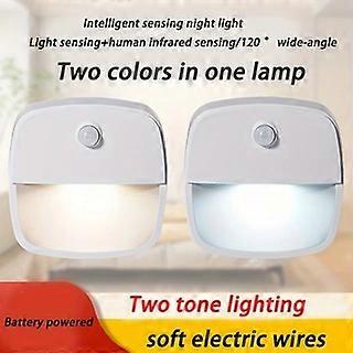 Wireless Sensor Light, Dual Color Options, 3-Pack, Battery Operated