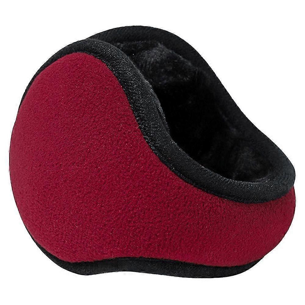 Winter Warm Back-mounted Folding Earmuffs And Simple Style Earmuffs