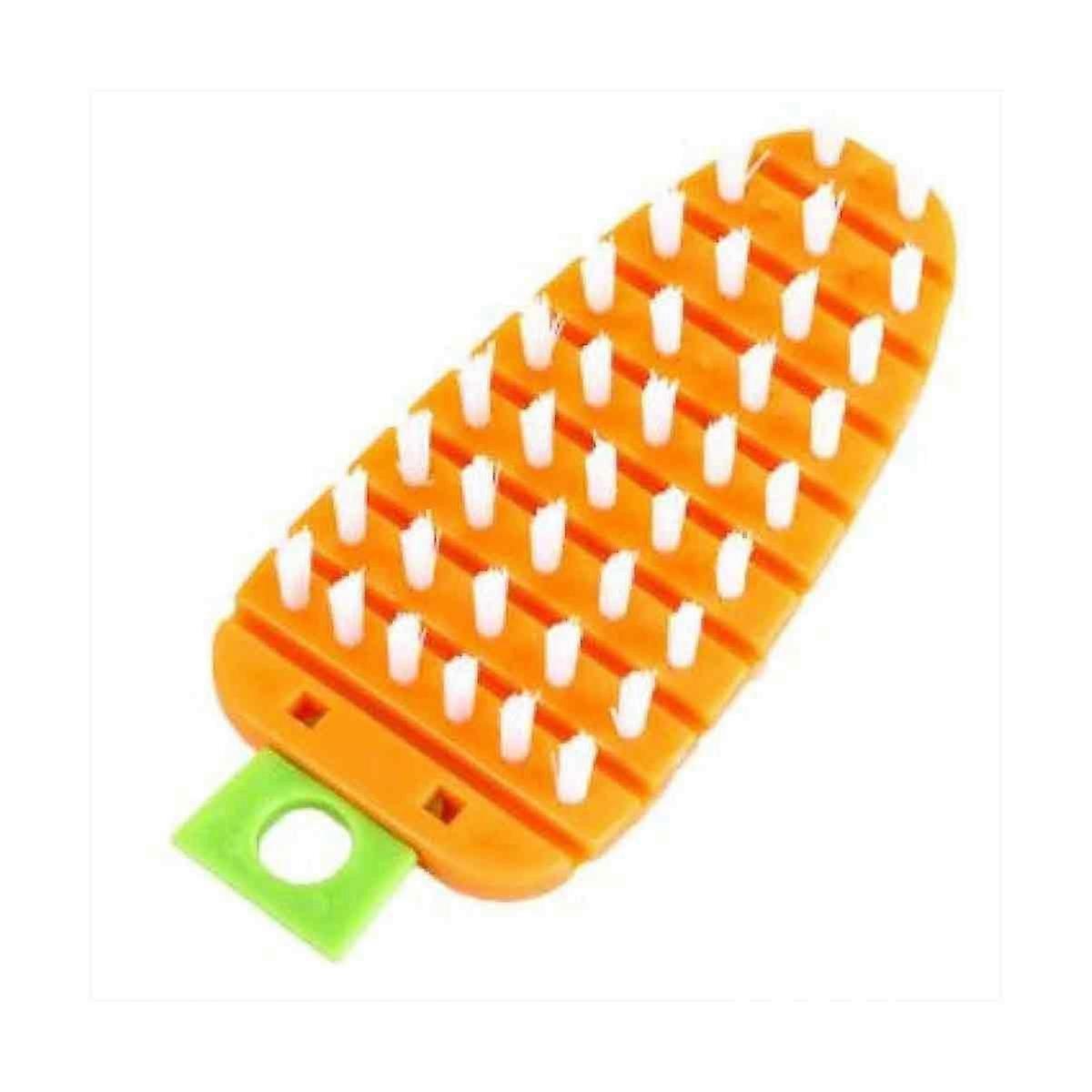 Vegetable Brushes Vegetable Cleaning Brush Carrot Shaped Cleaning Scrub Mini Fruit Cleaner Kitchen Tools