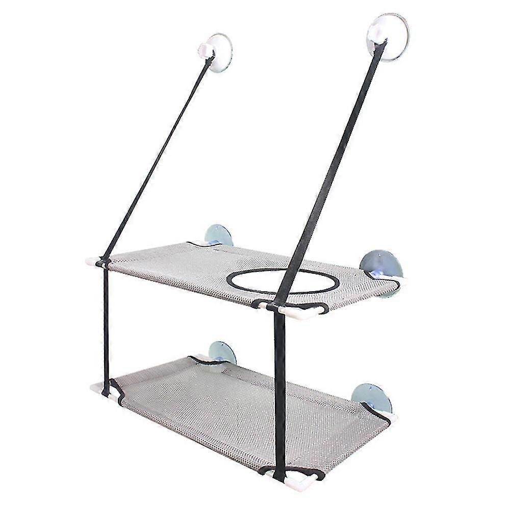Hammock Windows SeatSpace Saving Window MountedBed Durable SafetyPerch With Suctions Cups Suit For Large And SmallSize