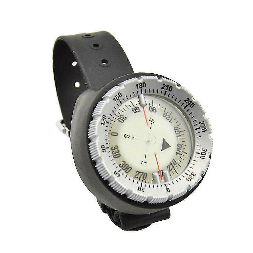Underwater 50m Navigator Diving Compass Scuba Luminous Balanced Watch