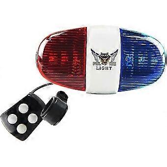 Enfants Vélo Police Lumière Son Klaxon Électronique Vélo LED Lumière