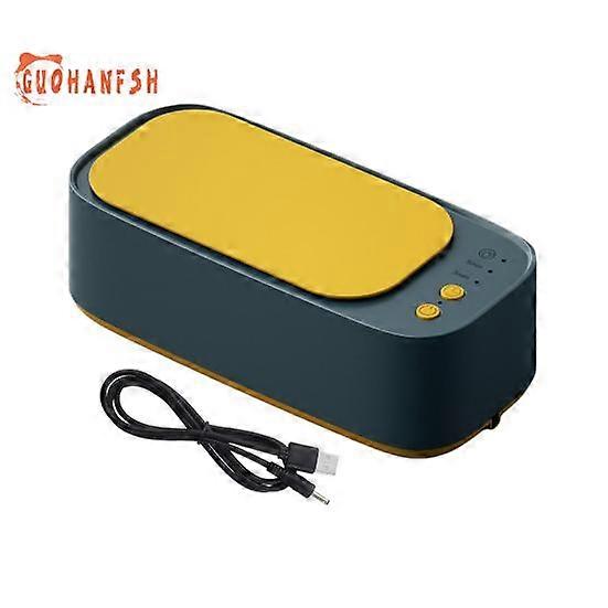 1 Set Portable Glasses Cleaner - USB Charging for Household Jewelry Washer