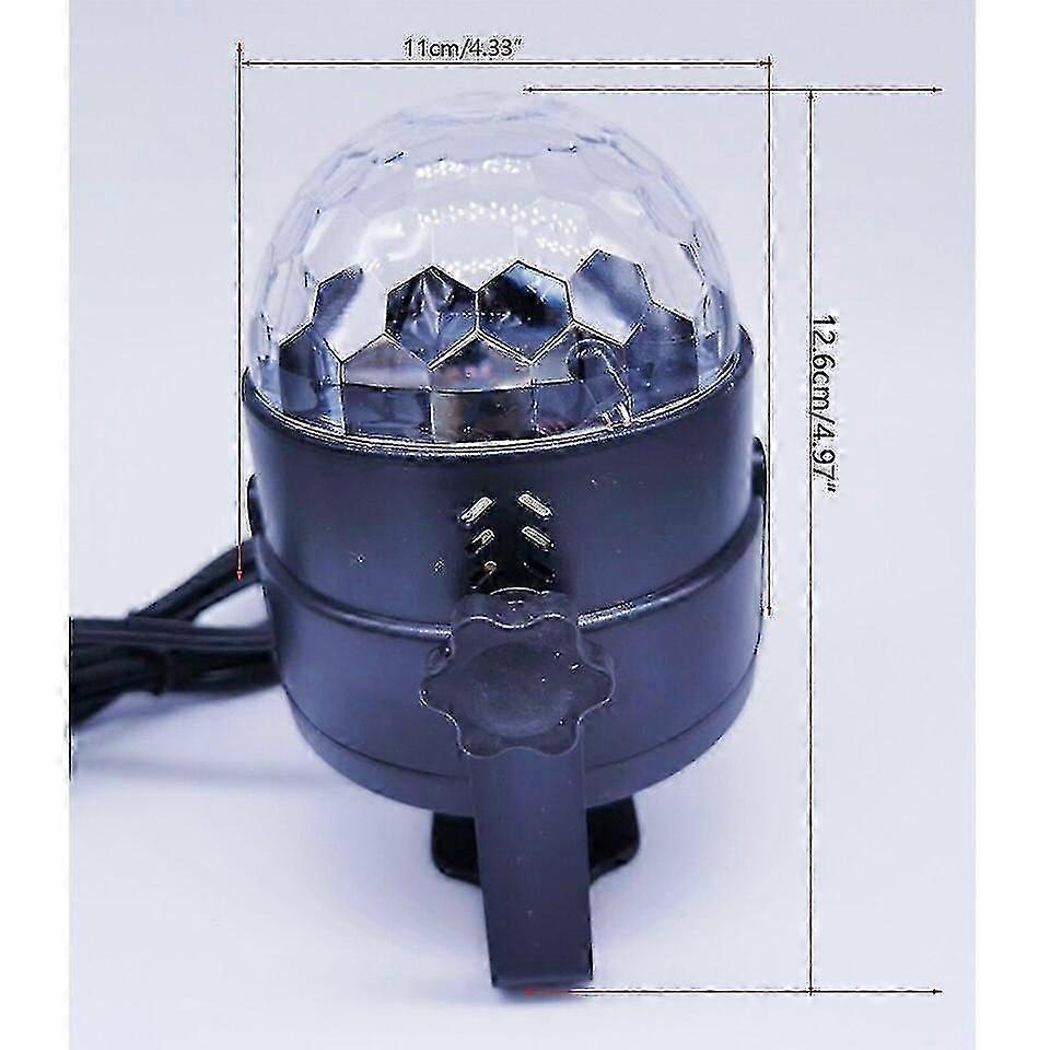 Sound Activated Rotating Ball/ S Led Rgb Led Sta S For Wedding Sound S
