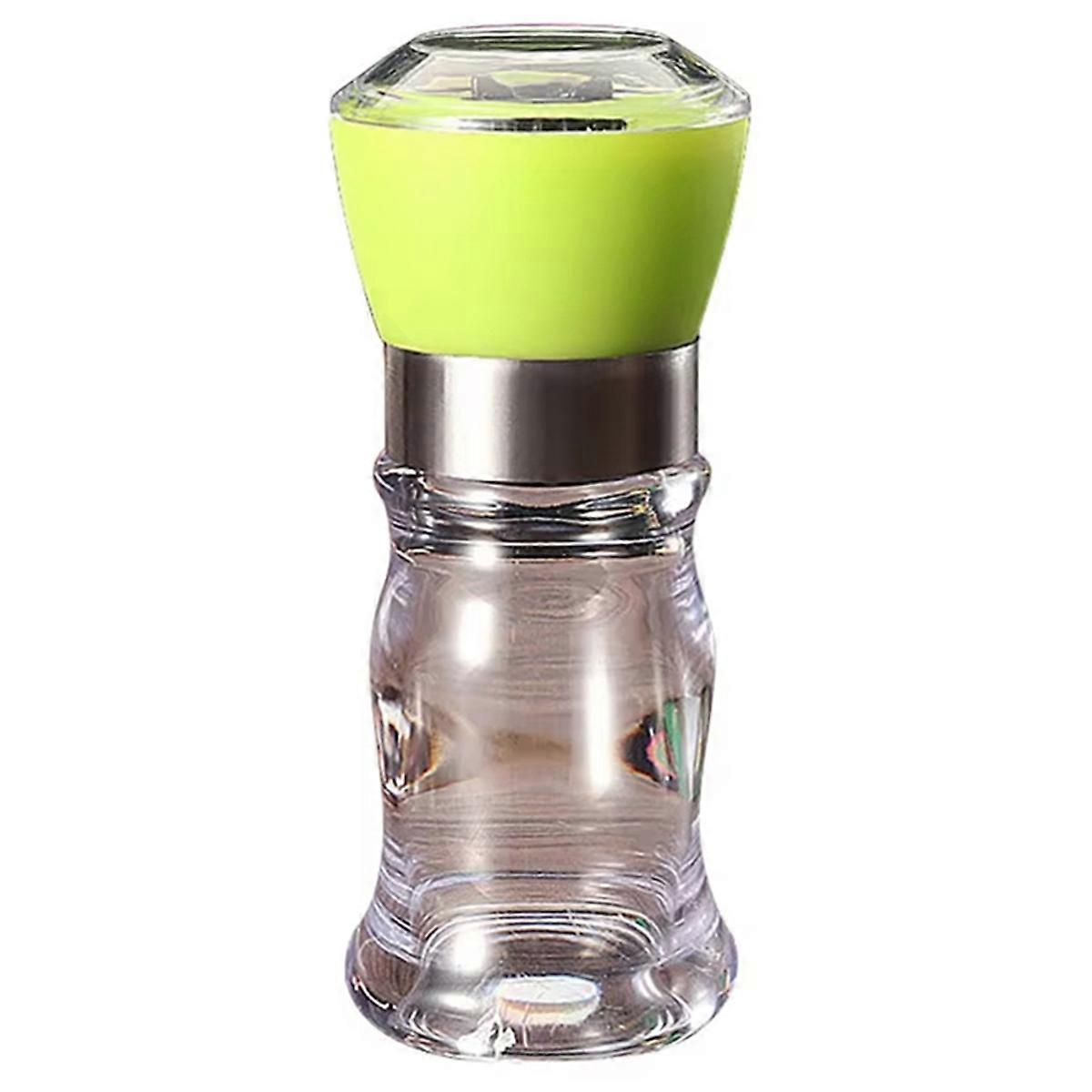 Adjustable Ceramic Rotor Pepper Grinder - Refillable Manual Spice Mill Shaker, Essential Kitchen To
