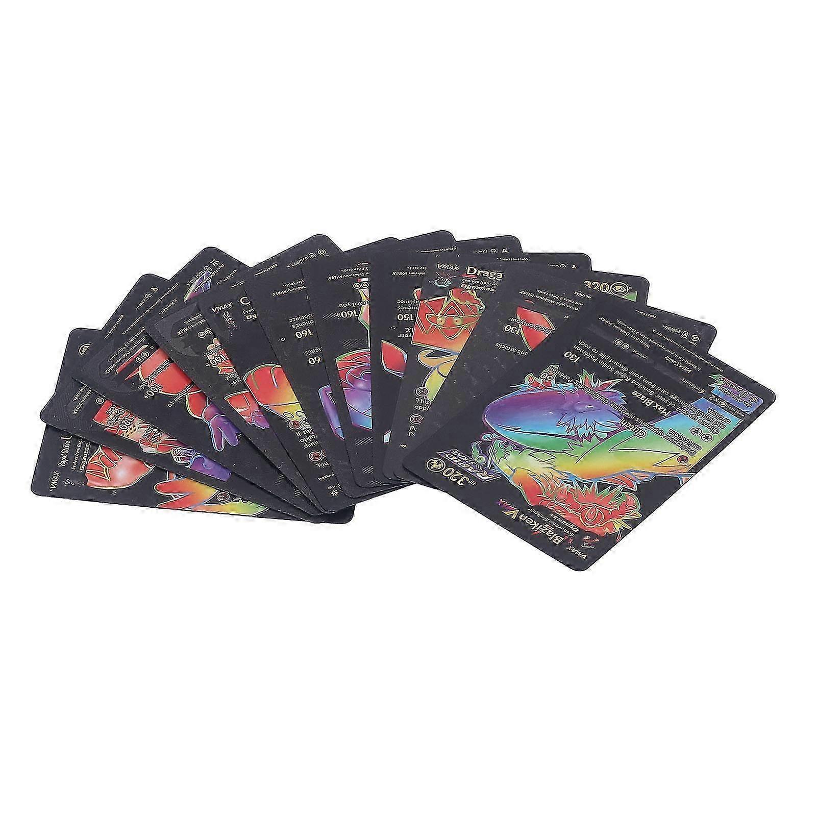 55pcsアニメカードポータブルPVC漫画パターンゲーム小道具アニメカードパックコレクションパーティーシルバー