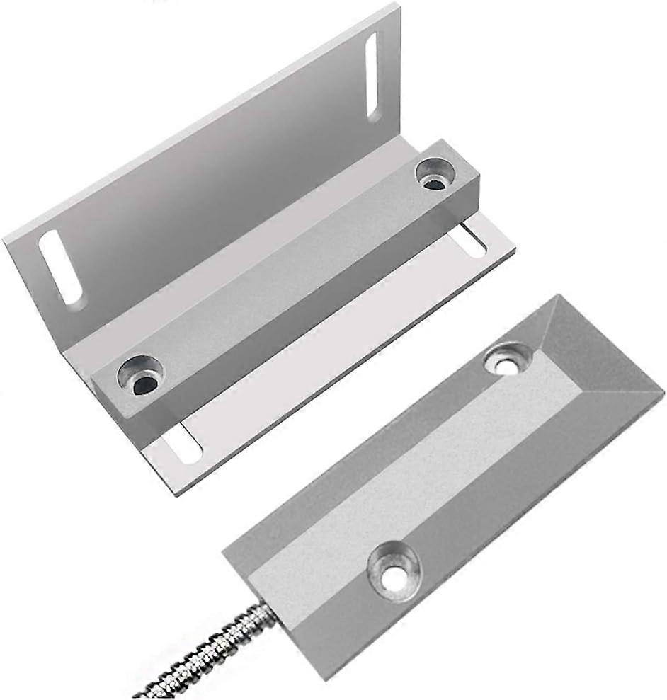 CNC Roller Shutter Garage Door Switch Sensor Alarm Magnetic Contact With L-Shaped Bracket
