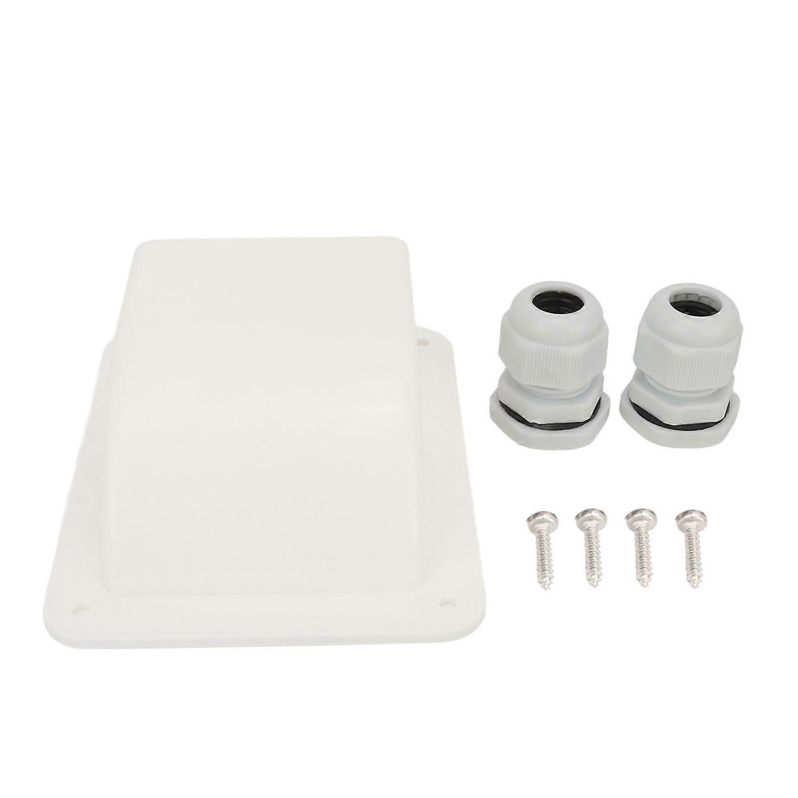 כבל סולארי כפול תיבת בלוטת הכניסה דיור עמיד למים עבור RV גג סירה יאכטה קמפינג לוח נסיעות 6 מ"מ²-12mm² לבן