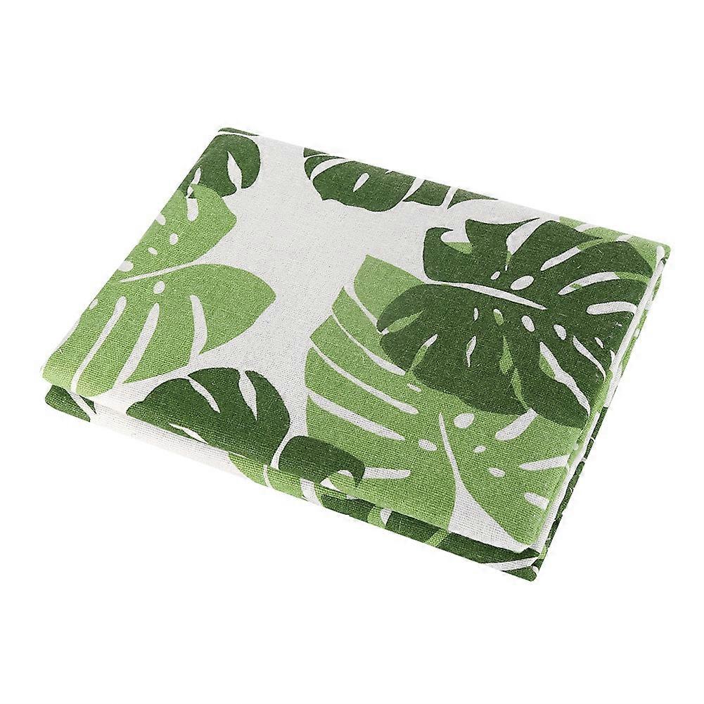 Cotton and Linen Table Cloth - 140 x 200 cm, Dining Kitchen Table Cover, Rectangular, Party Use