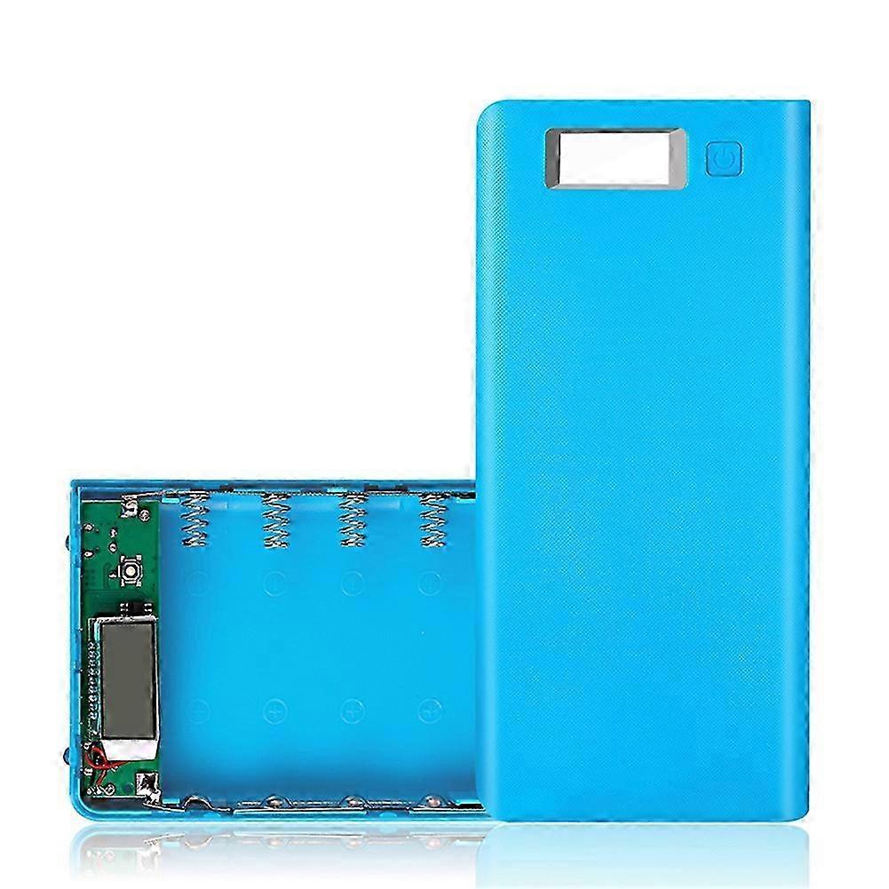 Portable LCD Screen Empty DIY 18650 Battery Case Mobile Power Bank Enclosure