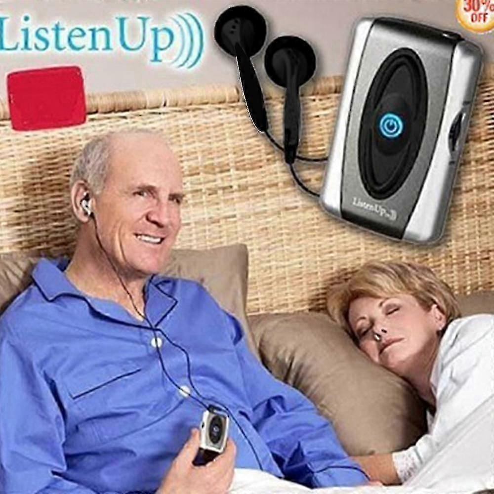 Wired Hearing Aid Sound Amplifier Audio Hearing Amplifier Voice Enhancer Device Pocket