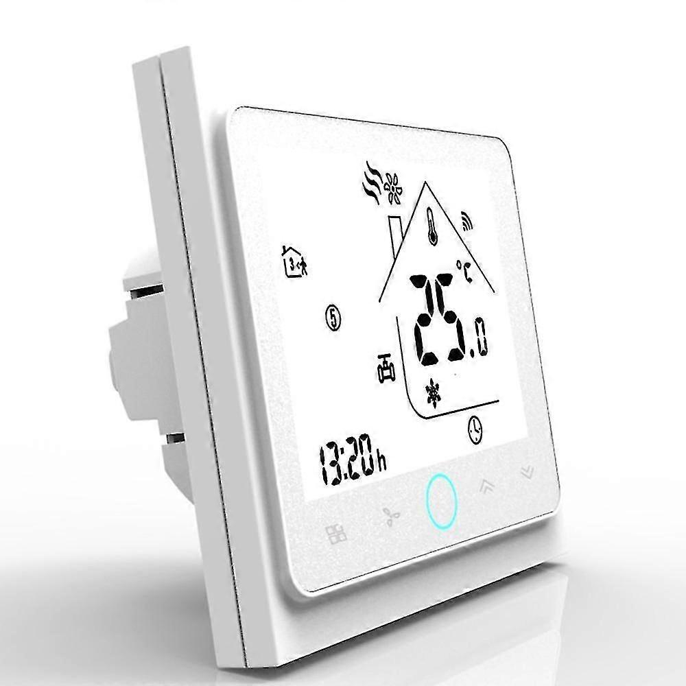 2 צינור wifi חכם מזגן מיני מרכזי תרמוסטט 3 מהירות מאוורר יחידת סליל קול טויה טמפרטורה C