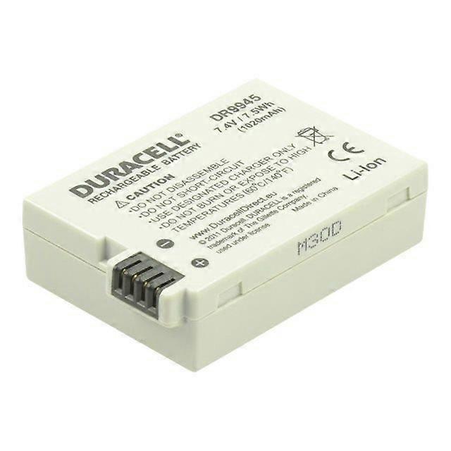 Utbytesbatteri för Duracell digitalkamera (motsvarande Canon LP-E8)