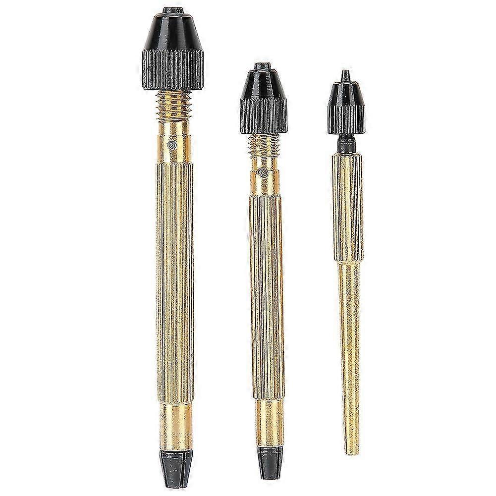 3 יחידות פין נחושת vise מקדחה מעוותת מקדחה ידנית אביזר כלי תיקון