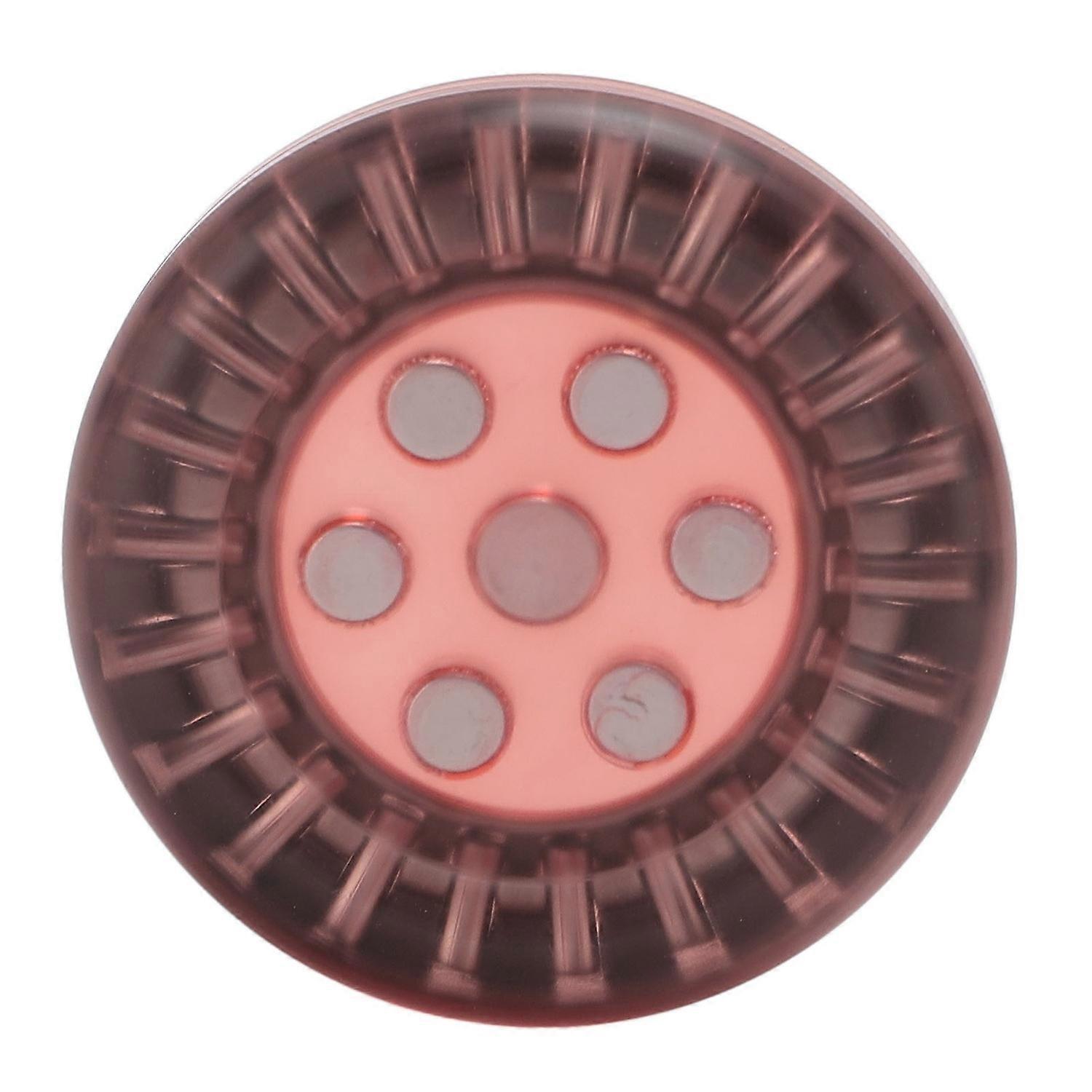 Fingertip Pop Coin Toy Portable Fingertip Gyroscope Toy Adult Pop Coin Toy for Travel Work Home Pink