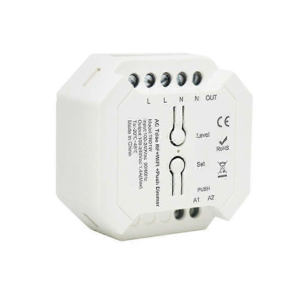 Tuya WiFi Smart Dimmer Triac Dimmer LED Controller APP Fernbedienung für Alexa Home A