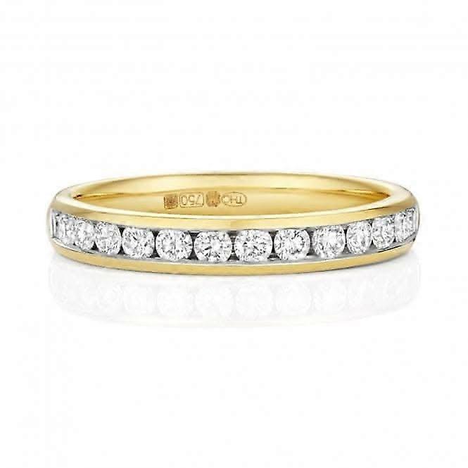 Wedding Band 18ct Gold Diamond Eternity Ring WQ236/I