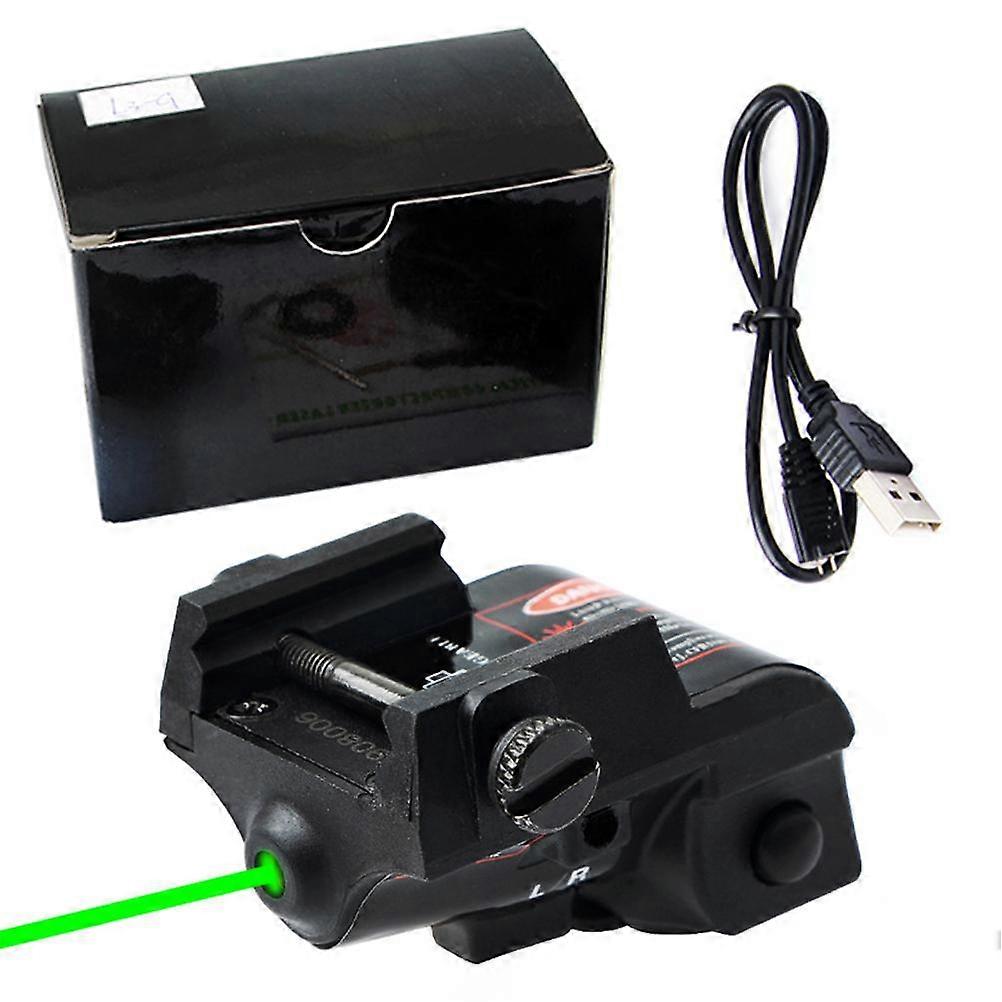Green Light Sight Compact L3 G Sight USB Rechargeable Rail Mounted Green Dot Sight