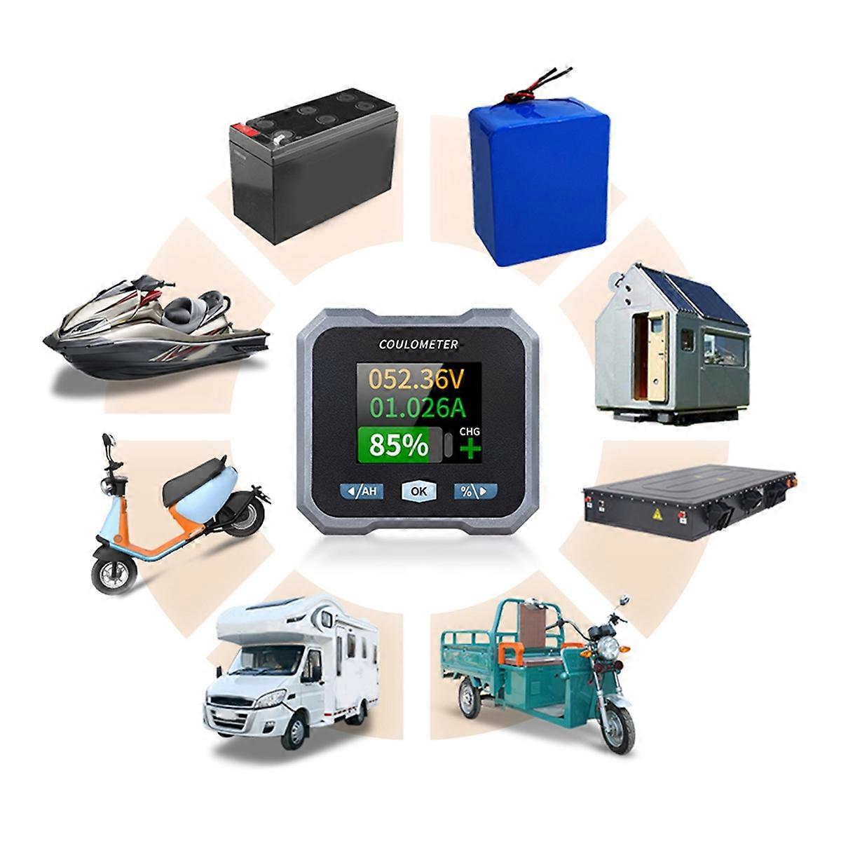Battery Meter and Voltmeter for Electric Two-Wheeled Vehicle,A