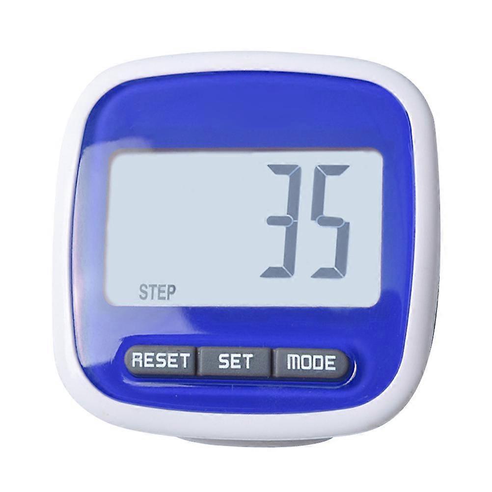 Simple Pedometer LCD Dispaly 3D Walking Step Pedometer Running Walking Passometer Counter with Clip