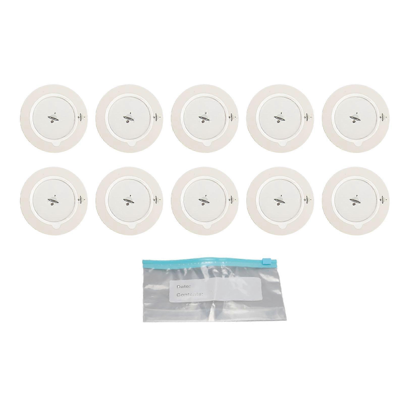 10pcs Portable Coffee Filters Multipurpose Reusable Thickened Pour Over Coffee Filter Bags for Travel Camping Office Home
