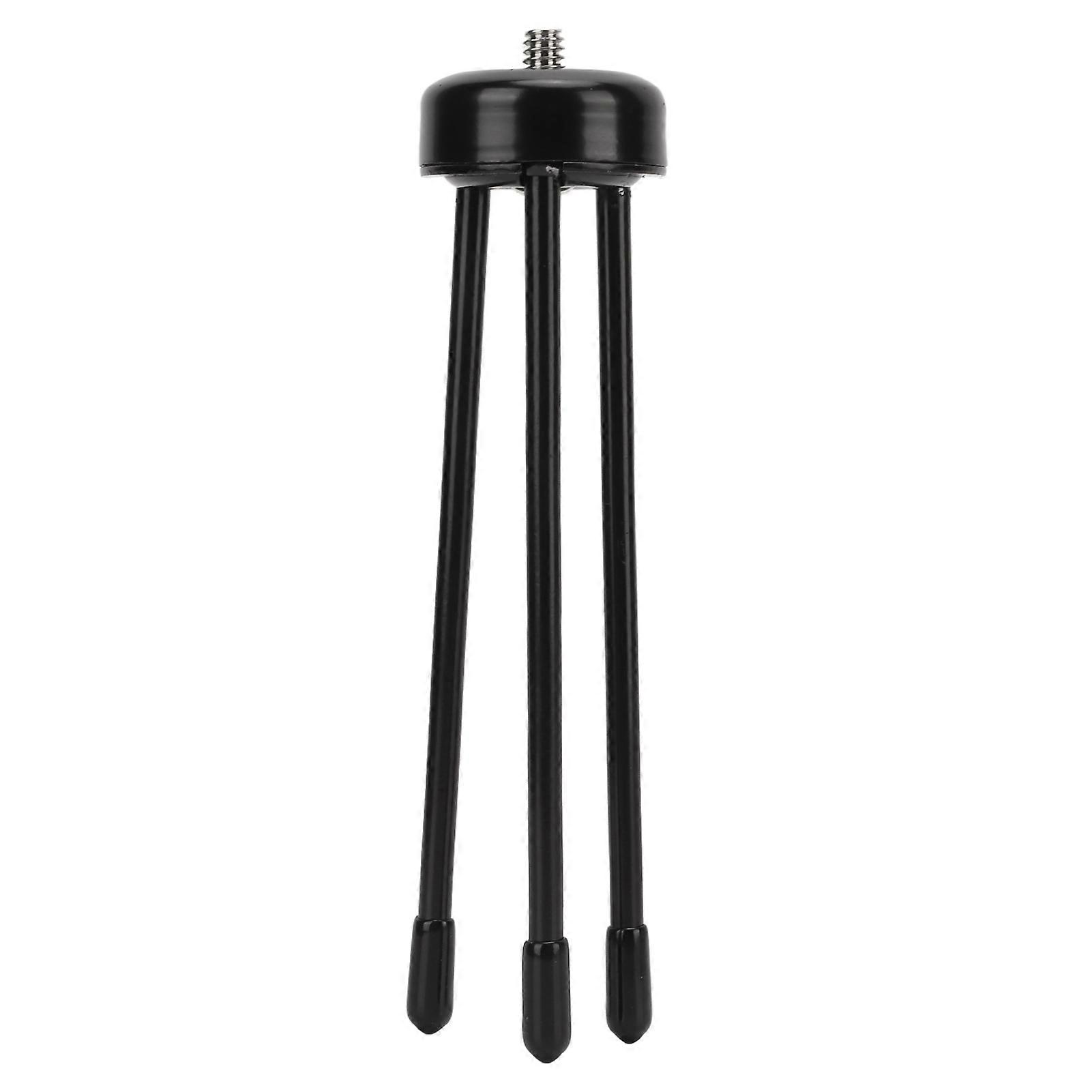 Mini Tabletop Tripod with 1/4" Adapter Stainless Steel Portable for Selfie Stick Cell Phone SLR Camera