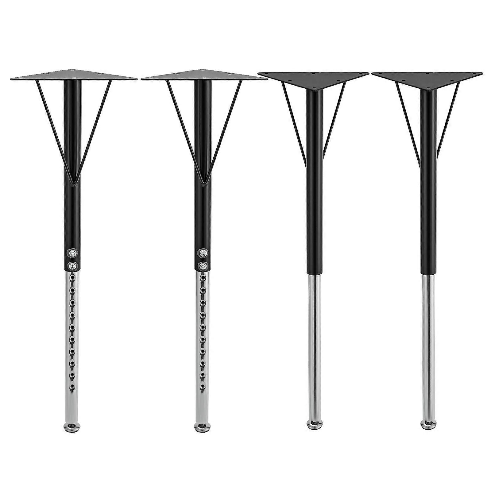 4Pcs Height Adjustable Table Legs 73.5cm Feet for Dining Table