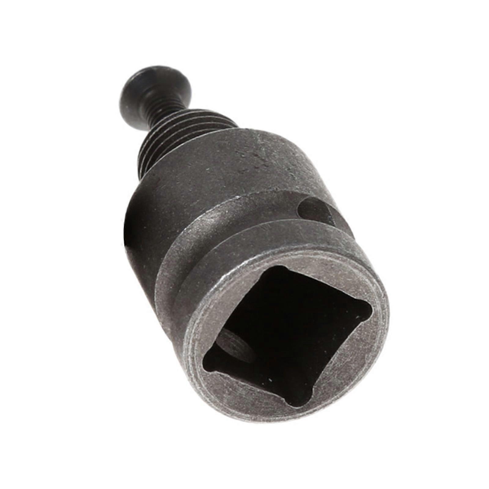 1/2'' Drill Chuck Adapter For Impact Wrench Conversion 1/2-20UNF Bit Tools With Screw Connecting Rod Replacement Dark Grey