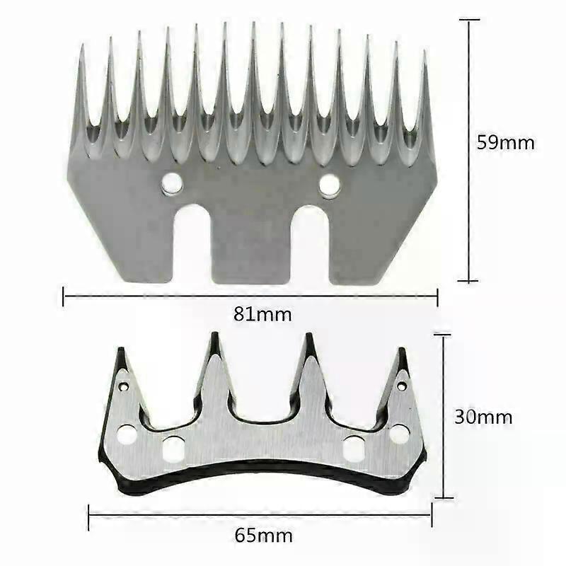 13+4 teeth shearing blade replacement blade sheep shearing machine shearing head;