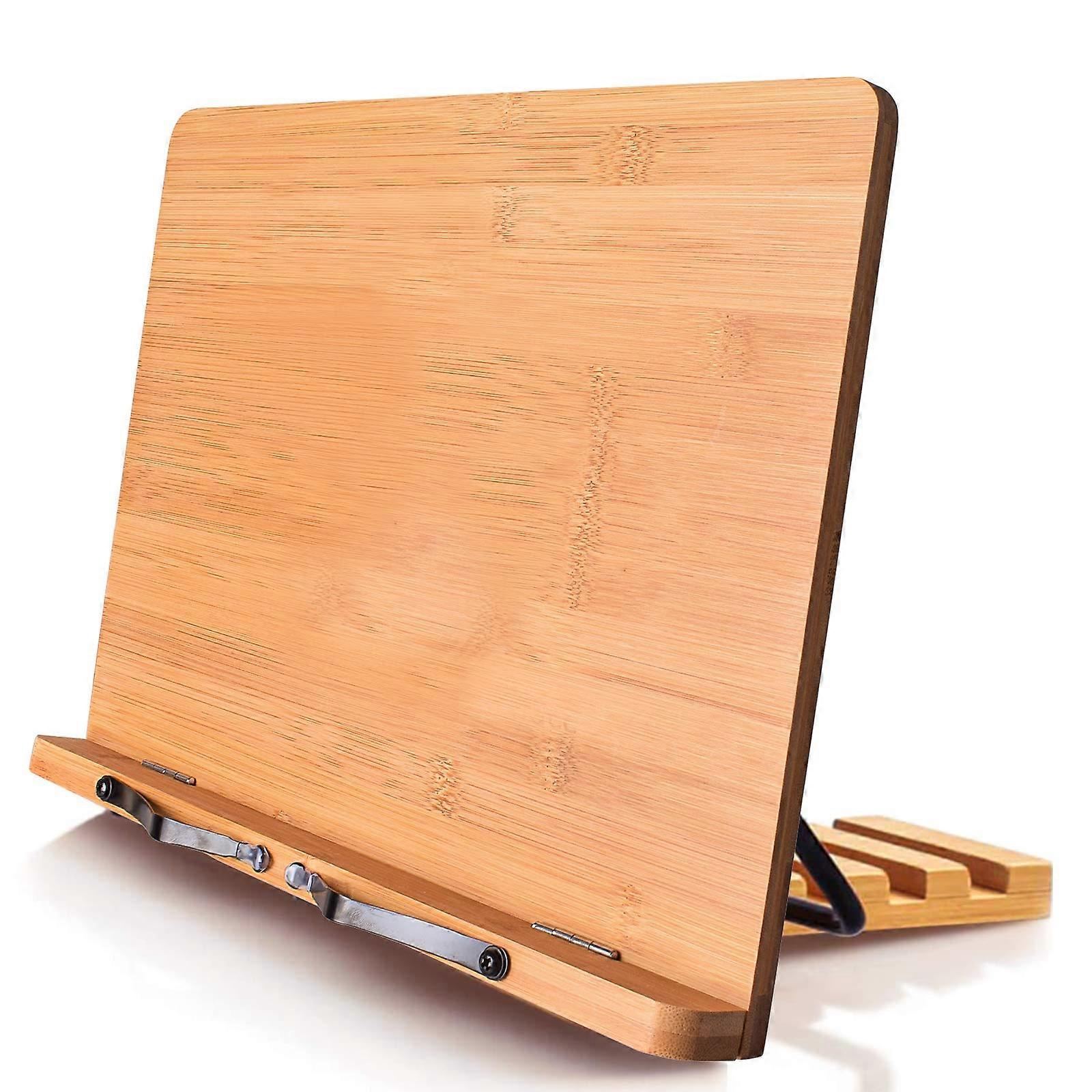 XL-Large Size Book Stand for Holding Cookbooks and Recipe Books 15.4" x 11.0"
