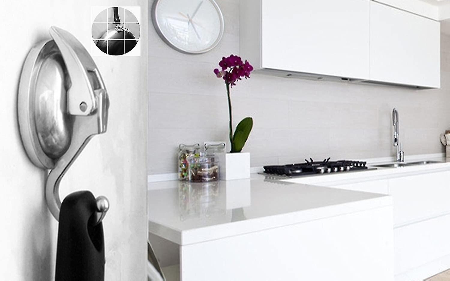 Suction Hooks 2 Packs Powerful Push And Lock Vacuum Suction Hanger