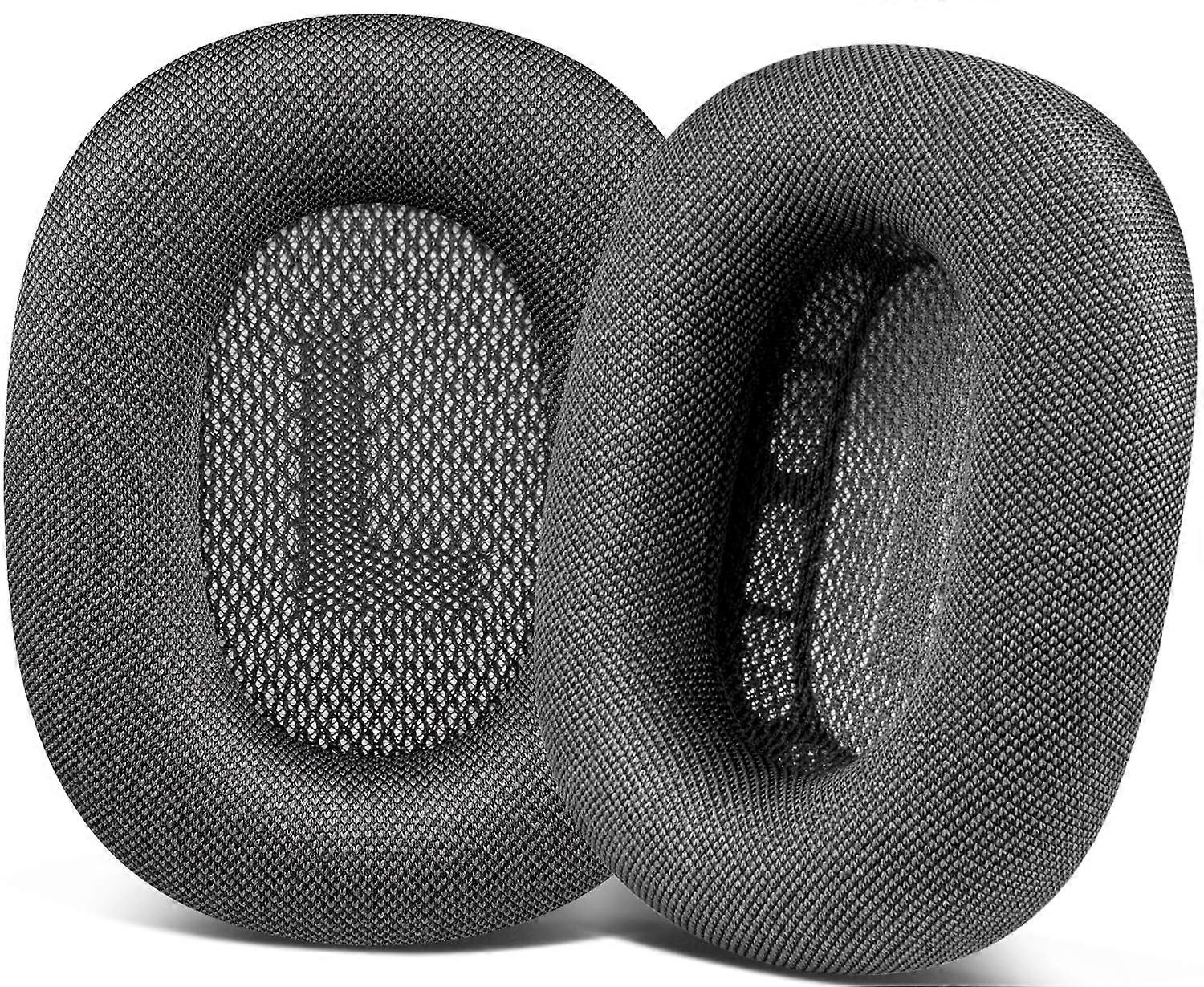 Replacement Soft Ear Pads for Headphones, Compatible with Over-Ear Models, Memory Foam, Black Color, Cushioned Comfort