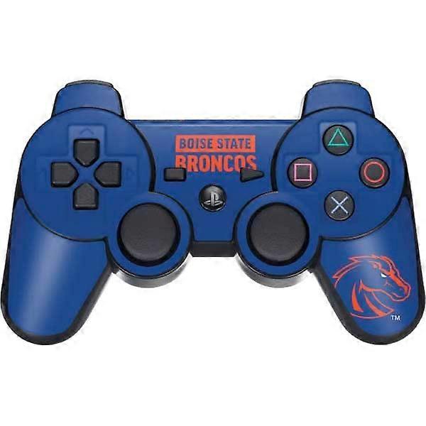 Decal Gaming Skin for PS3 Dual Shock Wireless Controller - Boise State University Broncos Design, Officially Licensed, Durable Material