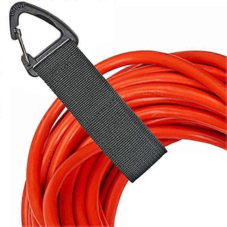 8pcs storage straps-black-25*230mm