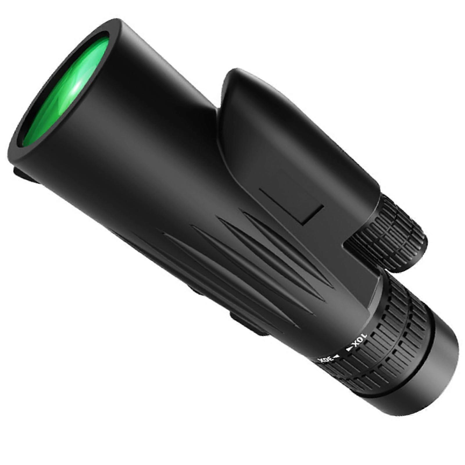 10-30x42 Zoom Monocular for Outdoor Bird Watching - Compact and Lightweight Waterproof Monocular for Beginners