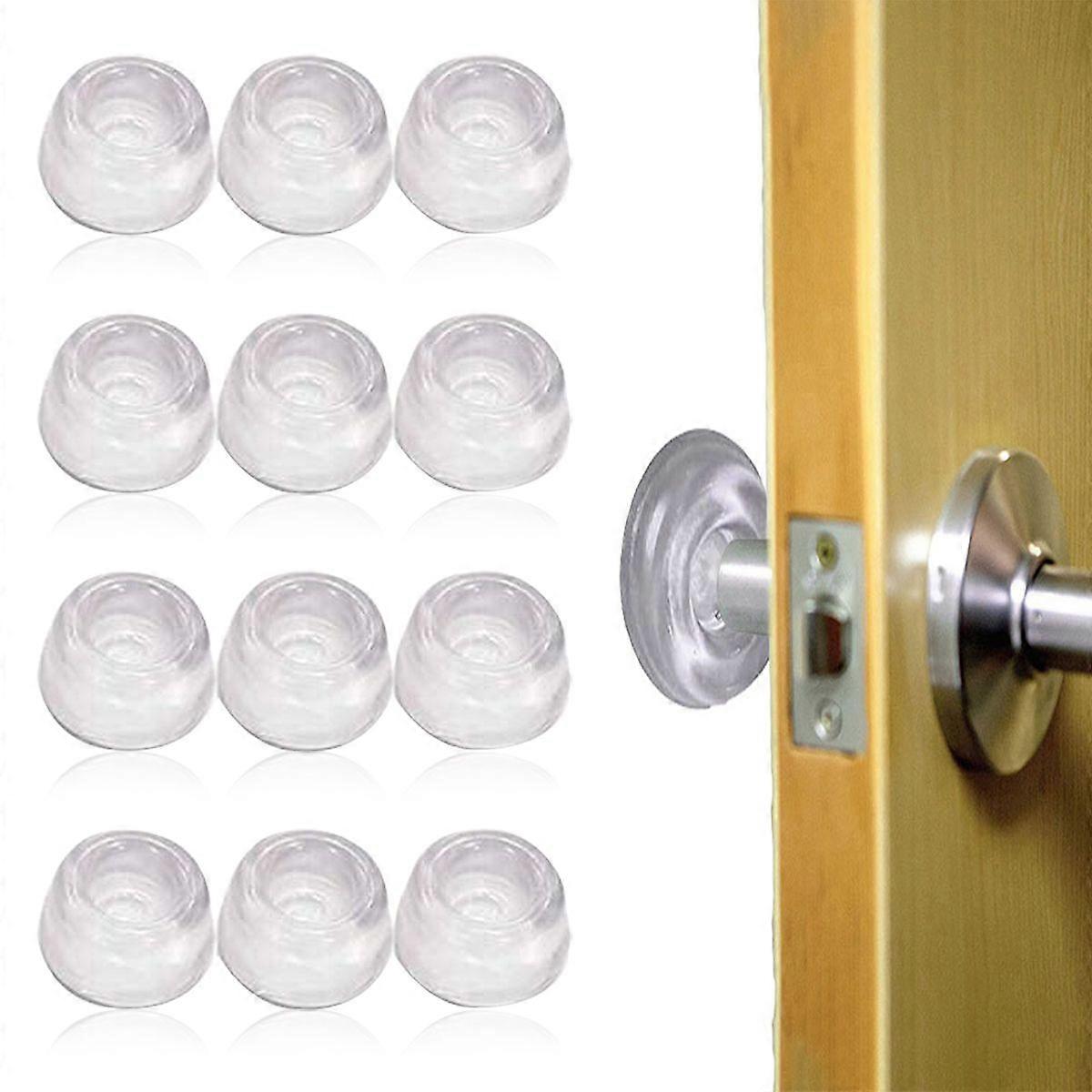 12pcs rubber foot silicone pads - transparent