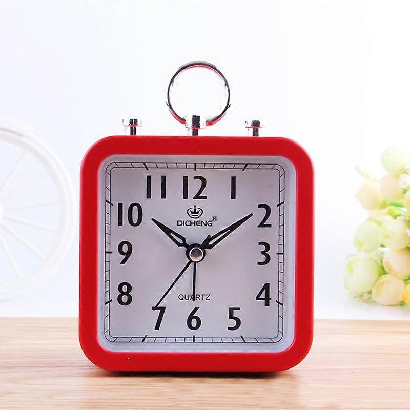 Candy Color Office Home Student Square Alarm Clock